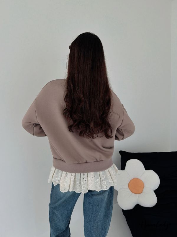 WJA88 立體愛心刺繡拼布T 