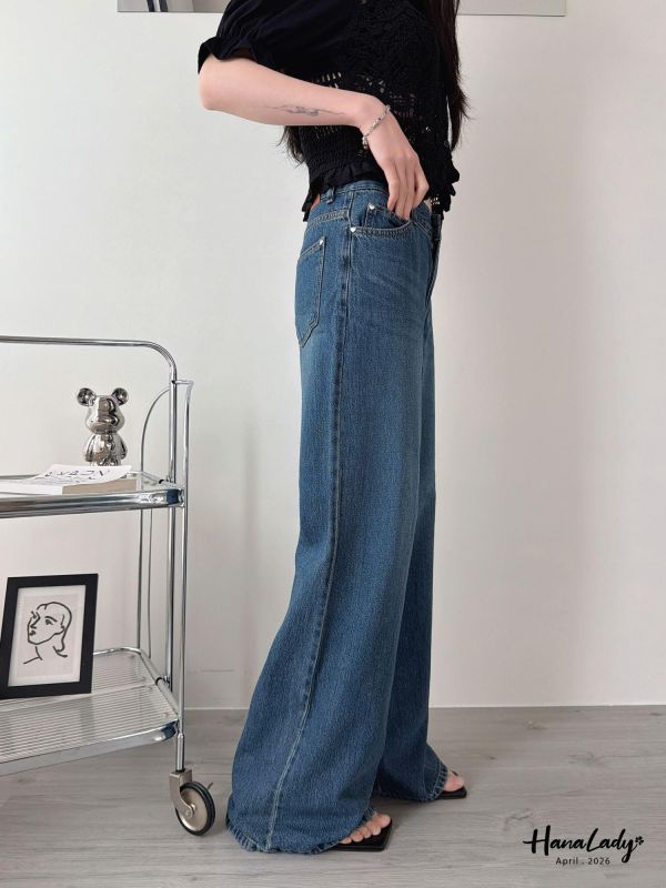 LFA53 愛心卯釘點綴春夏柔軟丹寧 