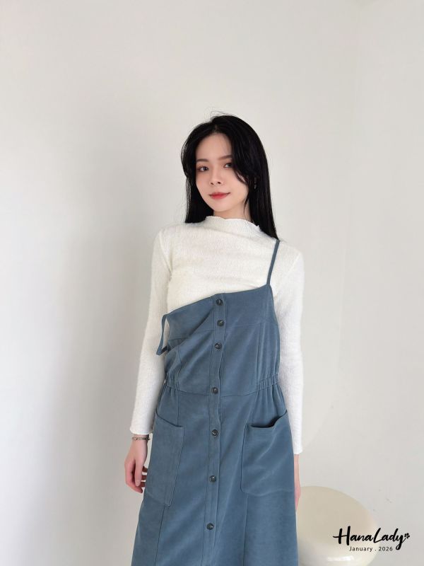 LEA88 拷克QQ邊柔軟毛絲上衣 