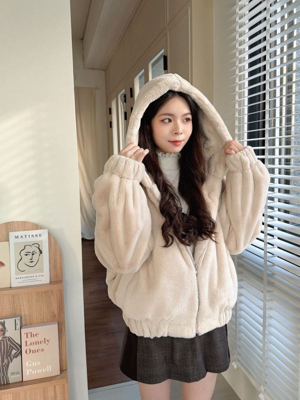 WQA89 超親膚熊寶寶暖暖外套 