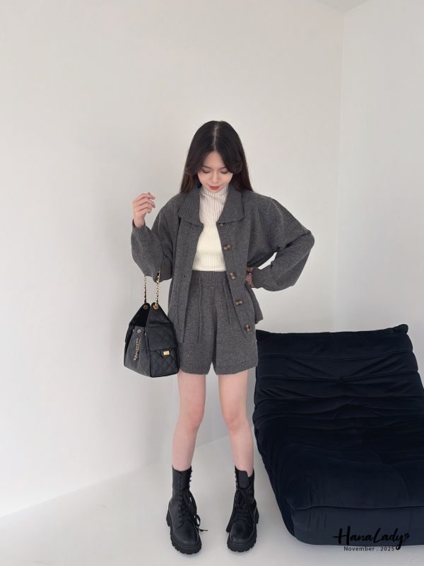 WJB27  秋冬必收粗帶造型軍靴 