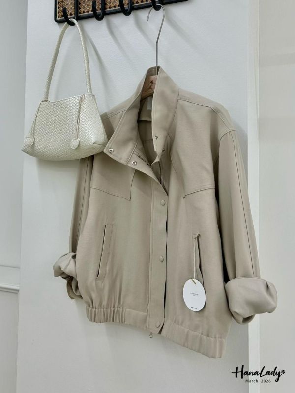 LFA05 精緻簡約翻領涼感拉鍊外 