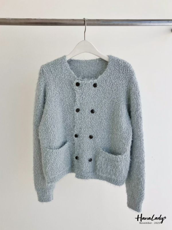 WJA03 超級親膚絨毛木紋釦衫 