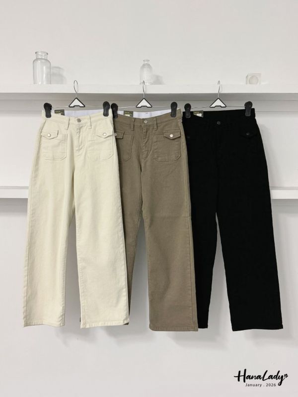 LEB13 超親膚棉內磨毛休閒褲 