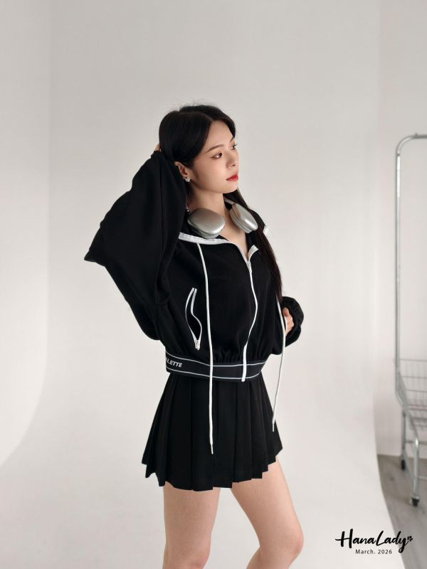 LSA04 率性拉鍊設計運動風外 