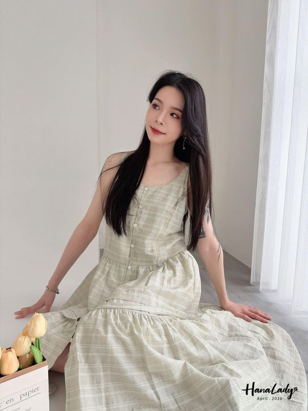 LFA70 浪漫條紋壓線長洋 