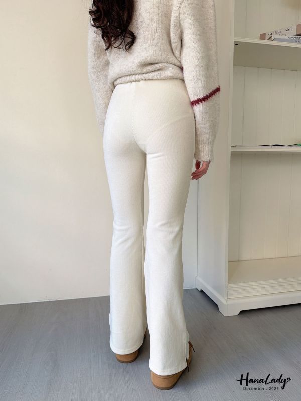 WQA69 冬天必收燈心絨喇叭褲 