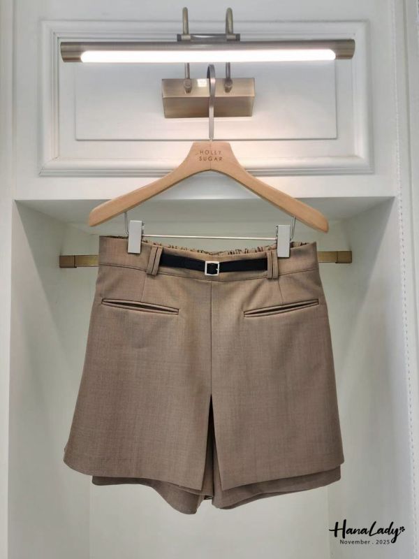 WJA22 版篇大造型腰帶短褲 