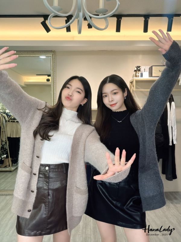 WQA57 簡約小口袋設計羊毛外套 