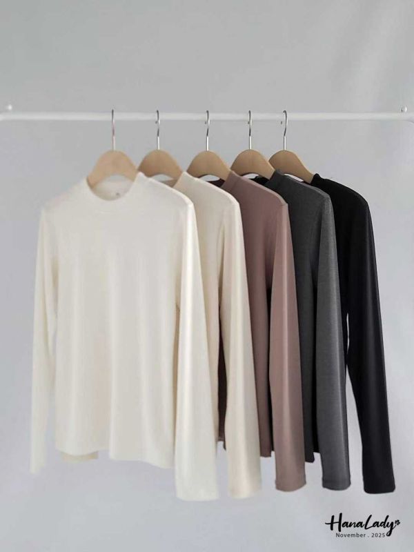 WJA67 經典百搭小立領內搭上衣 