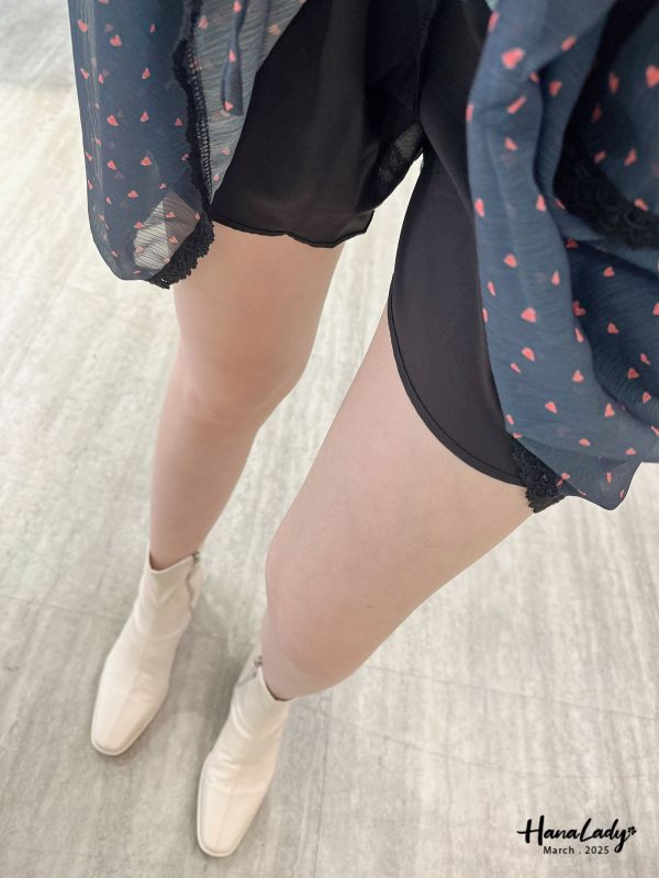 WSA63 浪漫愛心層次褲裙洋 