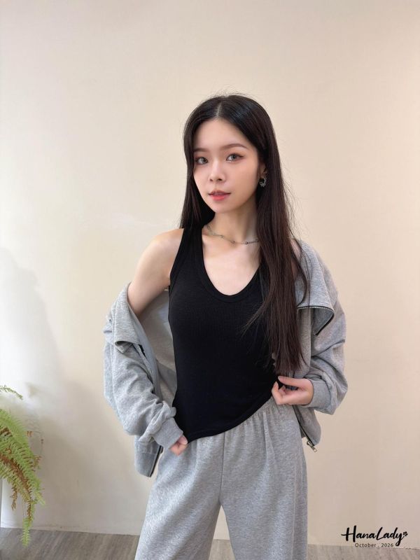 LTA55 有夠舒服V領BRA背心 