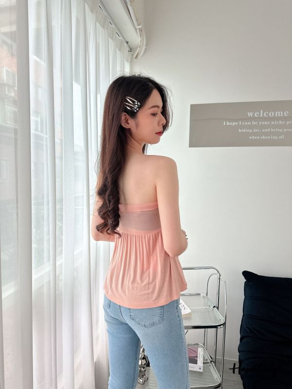 WLA73 極親膚浪漫兩件式上衣 