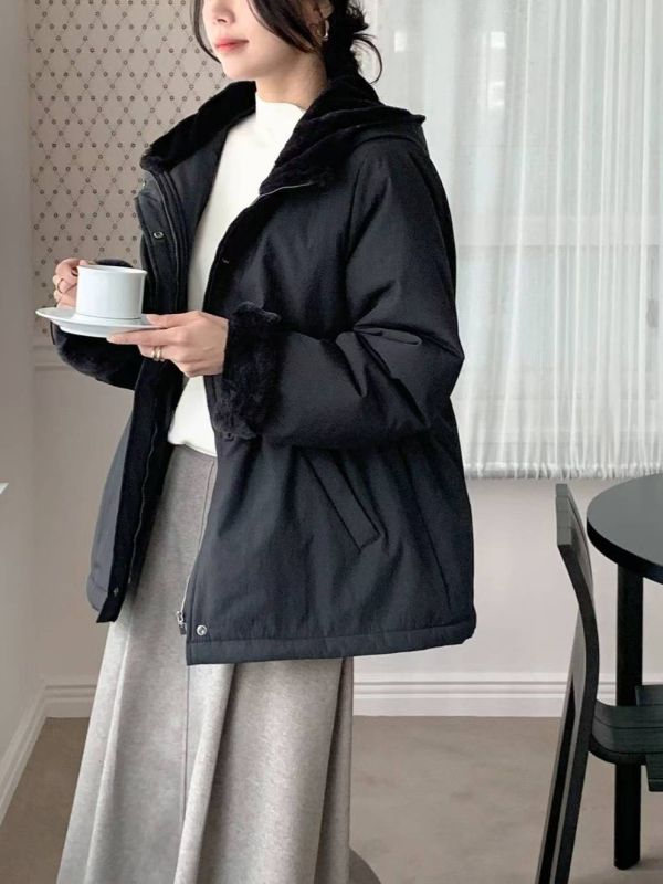 WQB05 超親膚內毛毛鋪棉外套 