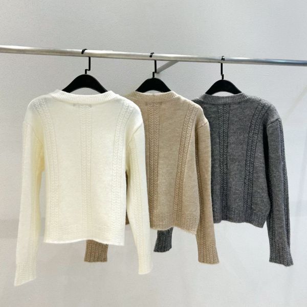 WQA41 絕美細閃菱格紋針織上衣 