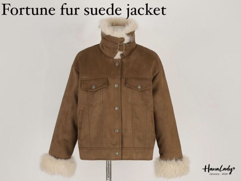 LEA02 英倫風麂皮鋪棉外毛可拆 