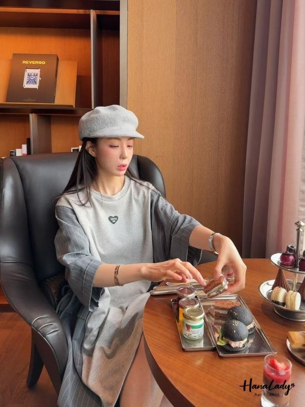 LFA64 側綁結拼接直條寬版T 