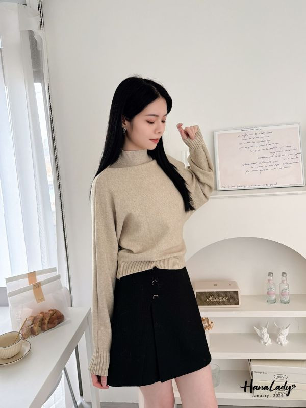 LEA19 兩件式細嫩針織上衣 