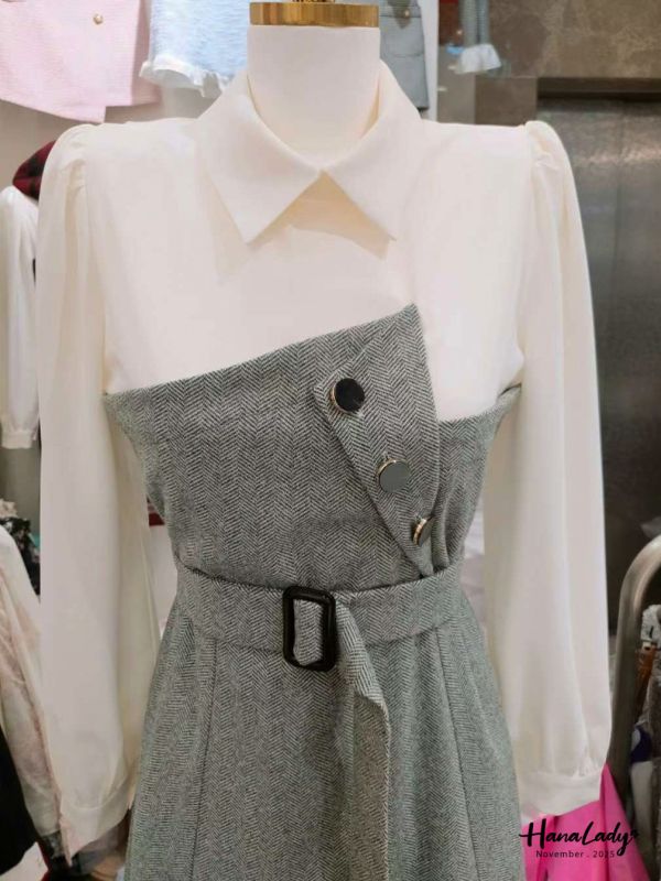 WJA47 韓劇女主的不規則設計短洋 