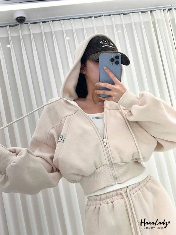 WEA28 冬天就要有暖暖的刷毛套裝 