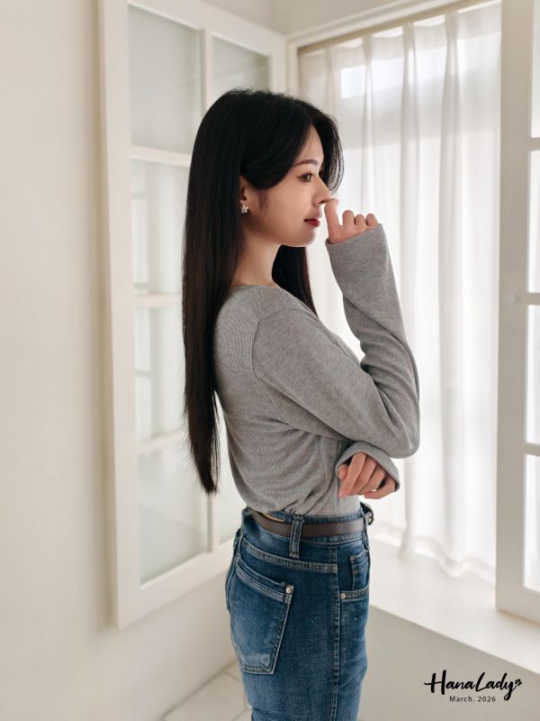 LSA65 牛皮個性環扣腰帶 