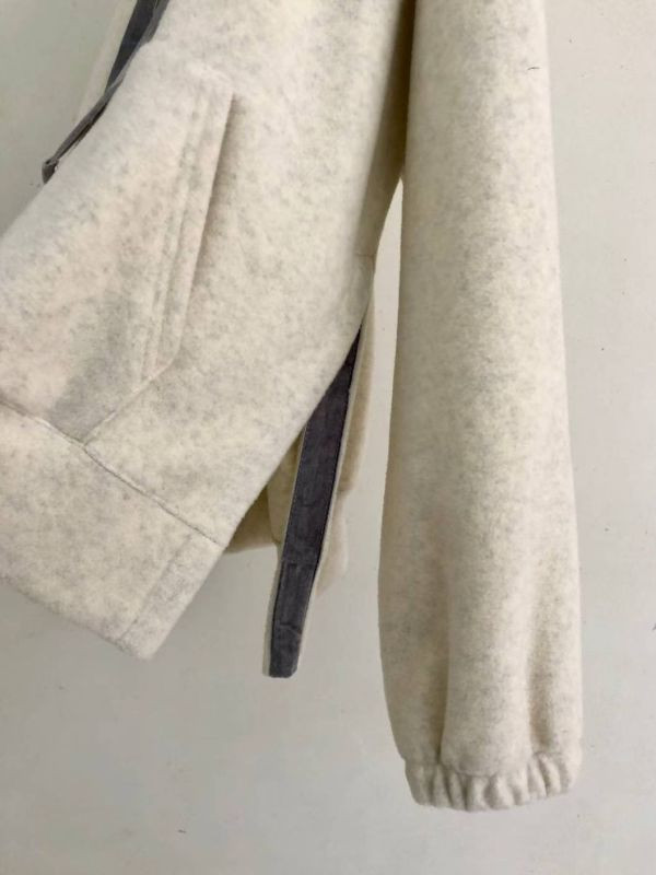 WQB21 超暖呼側開衩棉絨帽T 