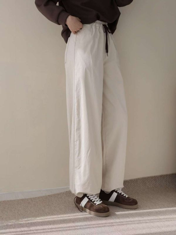 WQA44 休閒刷毛防潑水雪地褲 