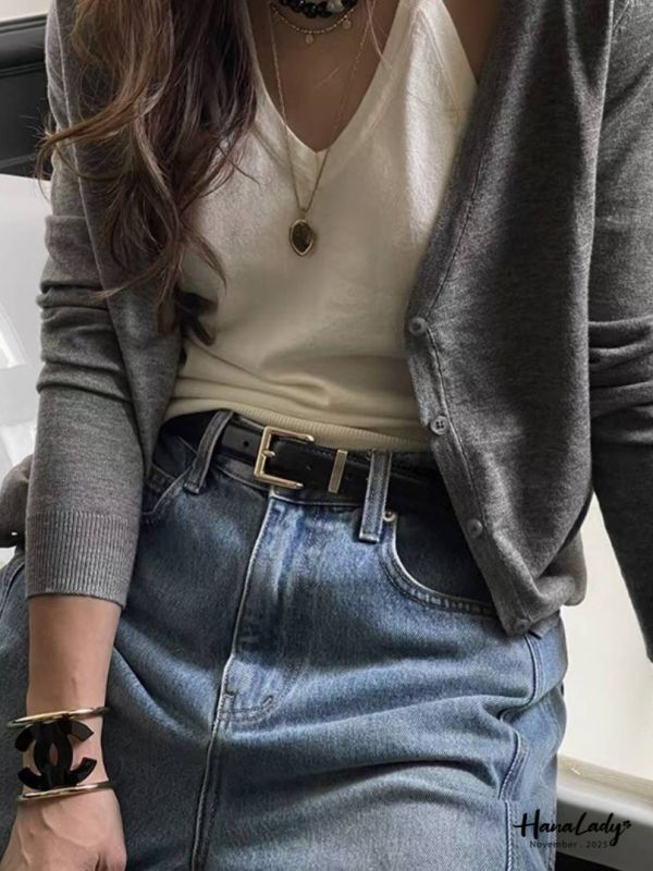 WJB25 義大利牛皮方扣皮帶 