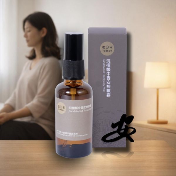 【弗貝多】沉檀帳中香安神噴霧 l 居家安神 驅散濁氣 靜心冥想 出行防護  l  黑碧璽水晶與午時水的結合 l 專注於安定心神與空間守護 弗貝多, 沉檀安神噴霧, 黑碧璽, 能量屏障, 安神噴霧, 睡眠噴霧, 午時水, 能量保護, 深層安神, 精油噴霧