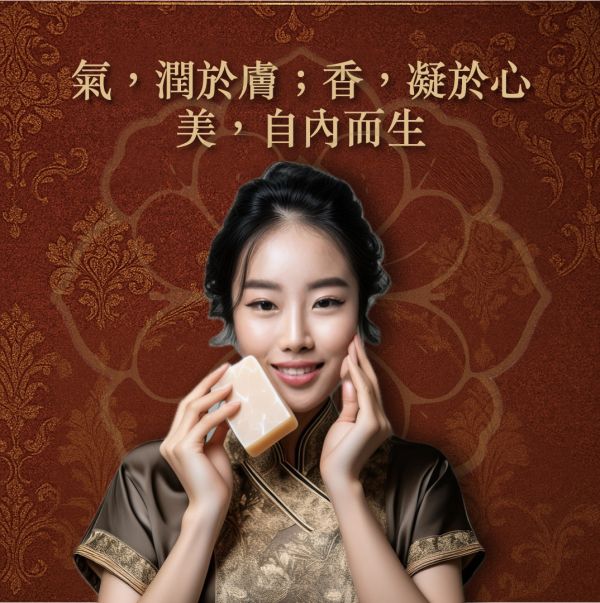 【弗貝多】覺好玉容美顏手工皂｜傳承慈禧御用玉容散古方，細緻泡沫與優雅香調，溫和洗淨臉部肌膚｜氣韻天成，內外皆美｜潔淨無雜氣的洗顏皂，才值得用在你臉龐上 慈禧玉容散,覺好玉容美顏手工皂,臉部清潔,中藥美容,手工皂推薦,氣色改善,冷製皂,天然皂,弗貝多,潔顏古法