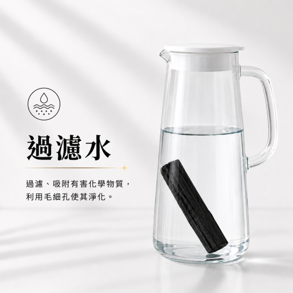 頂級備長炭｜過濾/淨化 頂級備長炭,除臭,調濕,過濾,能量空間,空間淨化,居家淨化,生活淨化,環境淨化,居家能量,負能量淨化,空氣淨化,備長炭濾水,水質淨化,天然濾水,飲用水過濾,備長炭水,水中雜質過濾