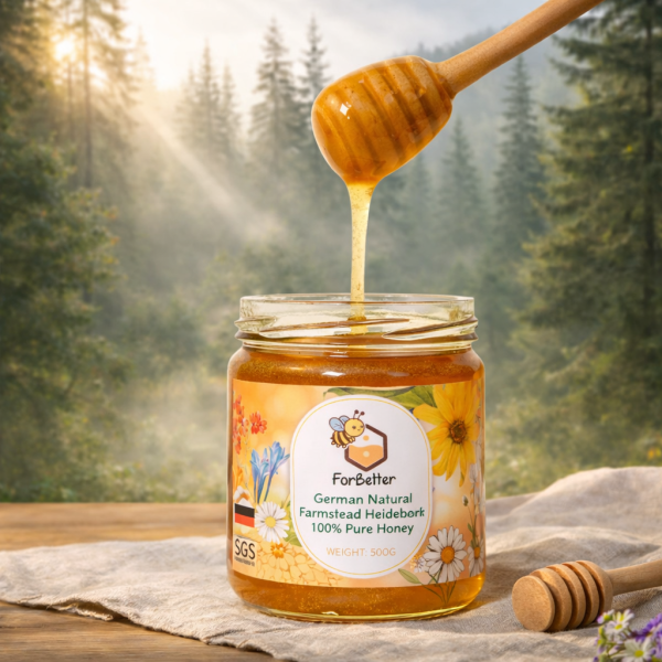 【弗貝多】德國小農 黑森林 100% 純百花蜜 500g l SGS認證高活性頂級天然蜂蜜 l 每一口都是純淨自然與高品質的體現 德國黑森林蜂蜜, 100%純蜂蜜, SGS認證蜂蜜, 高活性蜂蜜, 自然保護區蜂蜜, 德國純蜂蜜, 百花蜜, 天然蜂蜜, 蜂蜜美容保健, 能量蜂蜜, 小農蜂蜜