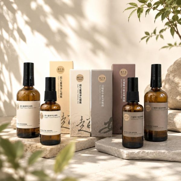 【好氣運噴霧組】超值7款商品＋5個贈品｜專為沒有使用手工皂的族群 平安月,好氣運噴霧組,午時水噴霧,淨化噴霧,安神噴霧,琥珀能量噴霧,艾草淨化精油,旅人御守精油,平安守護,弗貝多