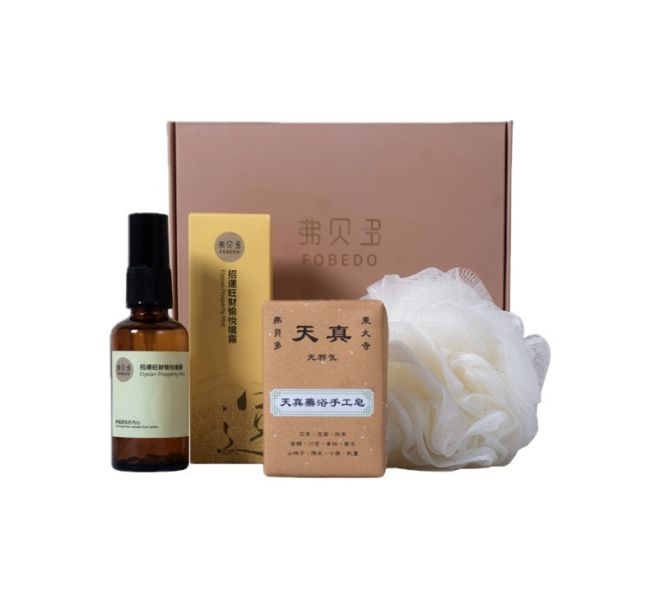【弗貝多】行氣補財組｜天真藥浴皂＋招運旺財愉悅午時水噴霧＋泡沫沐浴球｜通暢氣流，提升行動力與人緣財脈，讓能量動起來、運勢流起來 補財能量組,偏財運提升,財庫補氣,天真藥浴皂,旺財愉悅噴霧,能量轉運,補財庫,招財能量,補氣補運,弗貝多