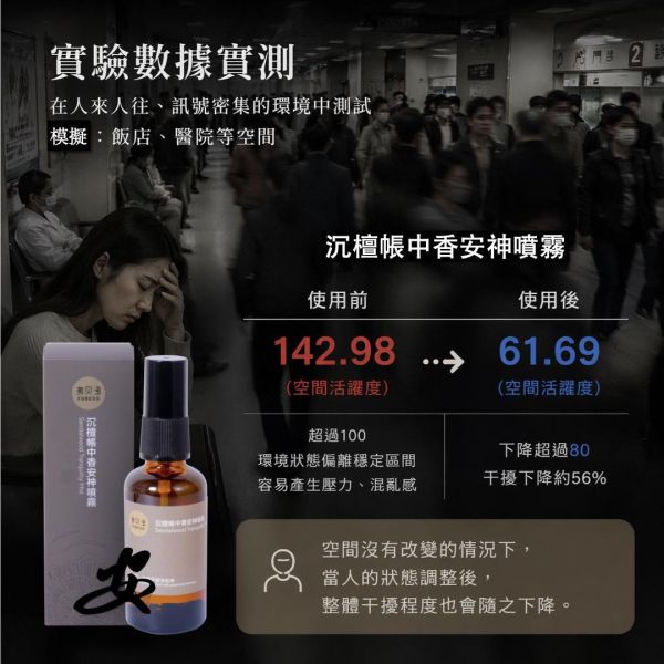 【下班女子 】弗貝多心安旅行組（含覺好艾草淨化手工皂、沈檀帳中香安神噴霧、平安束口袋） 