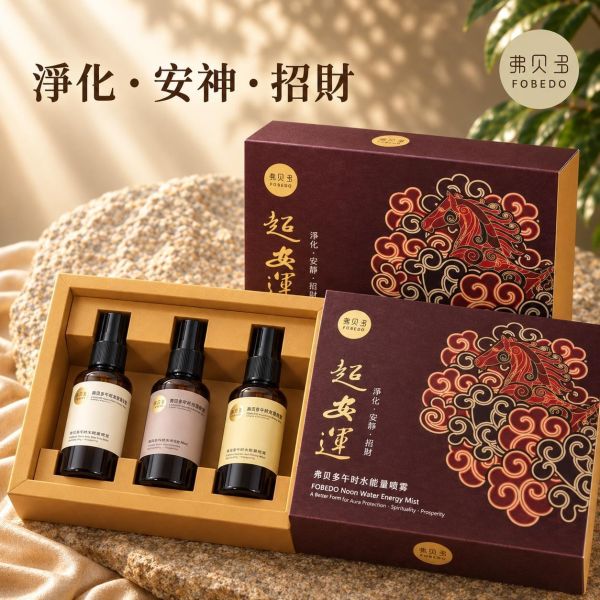【超安運噴霧禮盒】淨化・安神・招財｜午時水×天然精油｜50ml*3 空間噴霧,空間噴霧禮盒,超安運禮盒,淨化噴霧,安神噴霧,招財噴霧,午時水噴霧,弗貝多