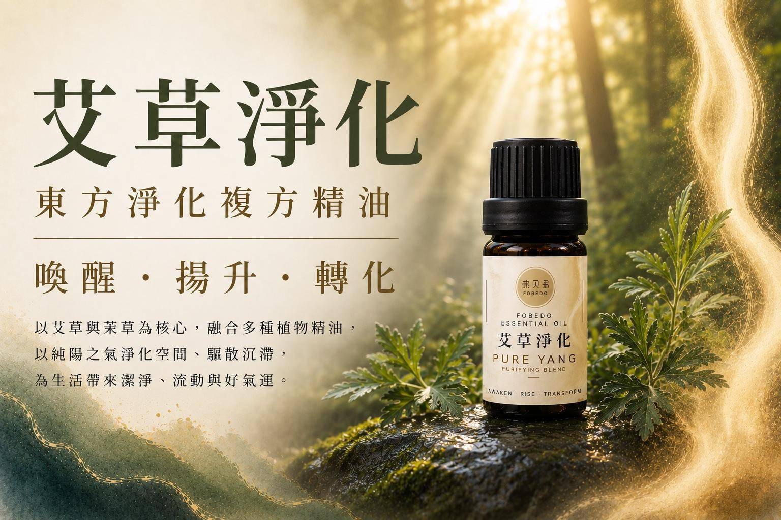 艾草淨化精油
