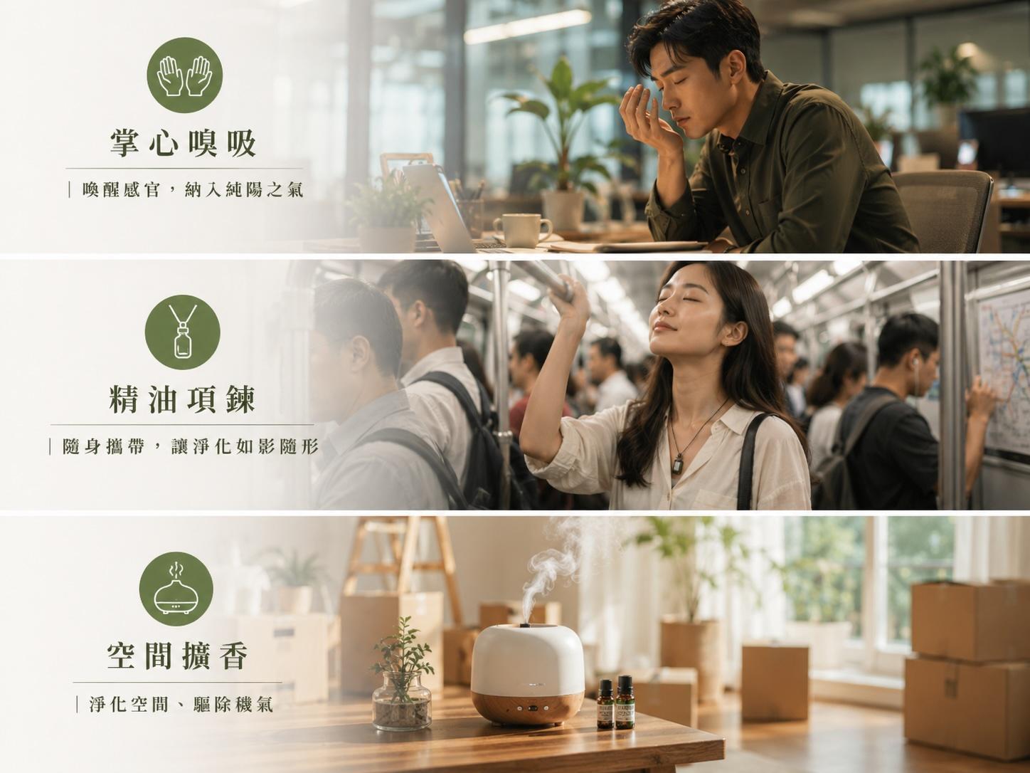 嗅吸精油的好處