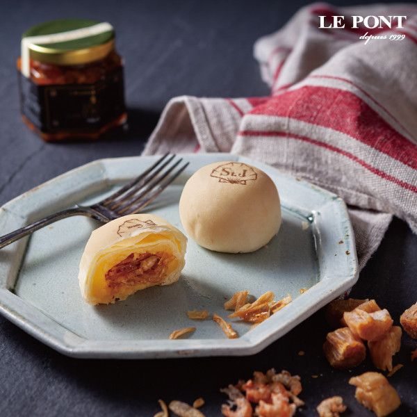 LE PONT秋樂干貝酥(2盒) 樂朋,LE PONT,秋樂干貝酥,干貝酥,月餅,糕餅,干貝,XO,XO醬,限量販售,樂朋秋樂干貝酥