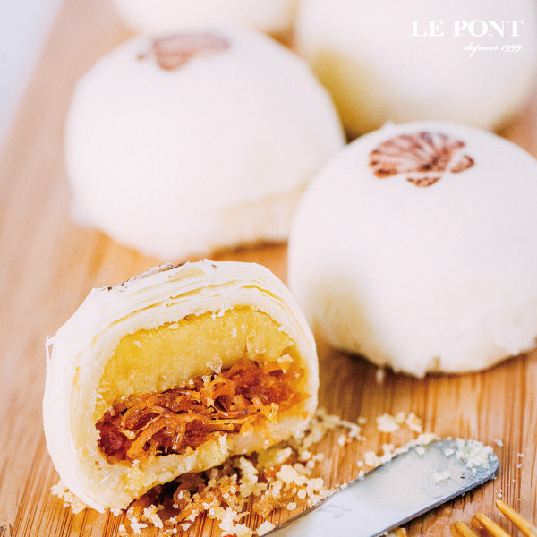LE PONT秋樂干貝酥(7盒) 樂朋,LE PONT,秋樂干貝酥,干貝酥,月餅,糕餅,干貝,XO,XO醬,限量販售,樂朋秋樂干貝酥