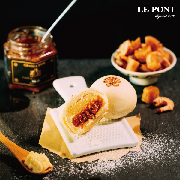 LE PONT秋樂干貝酥(3盒) 樂朋,LE PONT,秋樂干貝酥,干貝酥,月餅,糕餅,干貝,XO,XO醬,限量販售,樂朋秋樂干貝酥