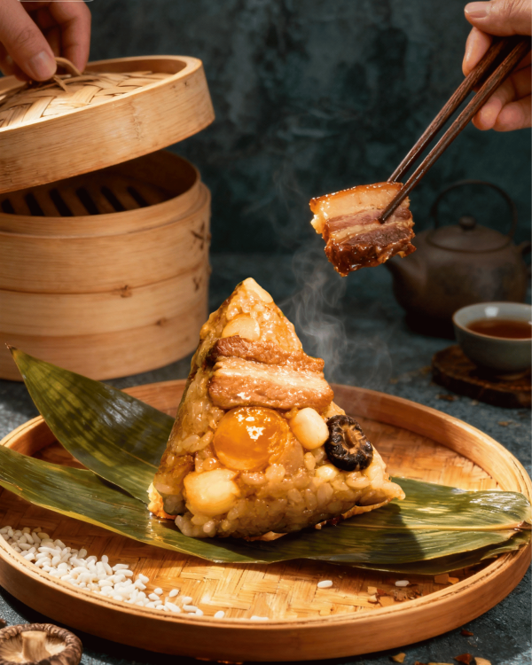 御品干貝蓮香粽(6入組) 贈送精美保冷袋 