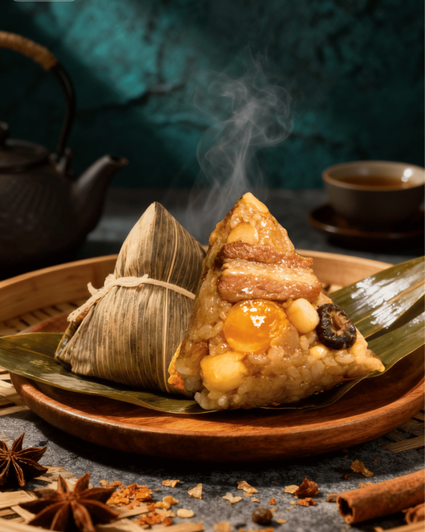 御品干貝蓮香粽(6入組) 贈送精美保冷袋 