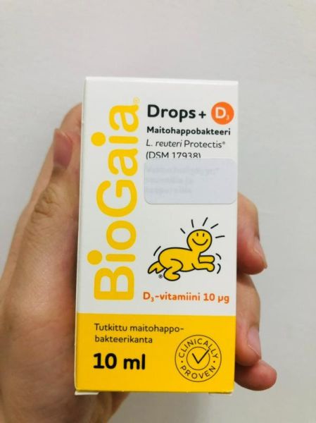 BioGaia 寶乖亞益生菌+D 芬蘭版軟管 10ml 