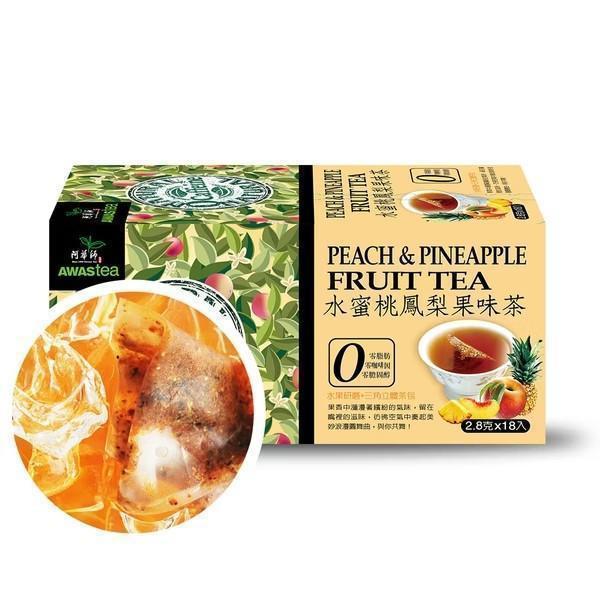 阿華師 水蜜桃鳳梨果味茶 