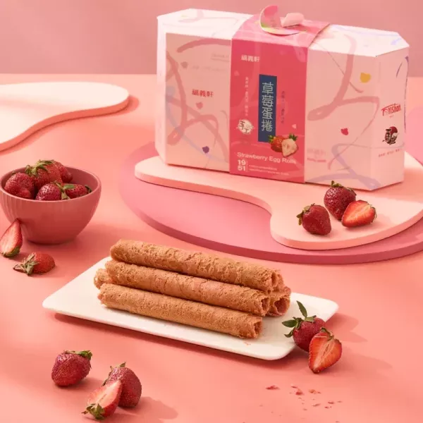 福義軒 草莓蛋捲 