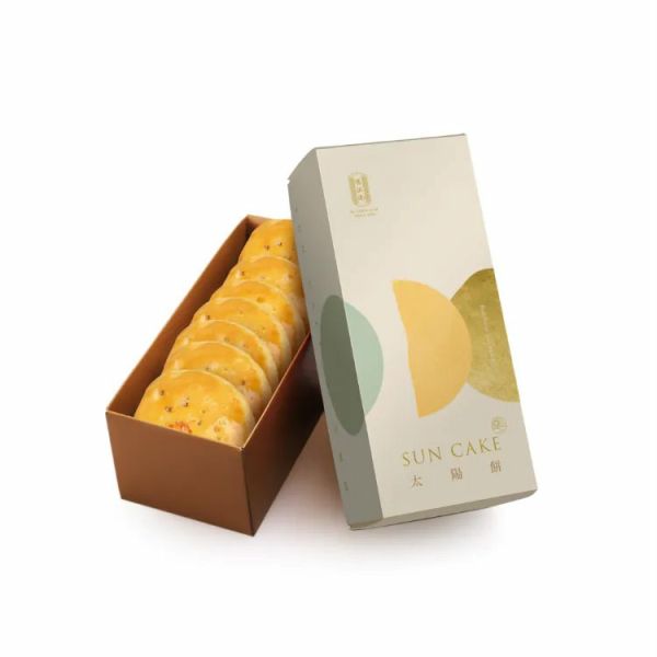 舊振南 鹽之花太陽餅8入 