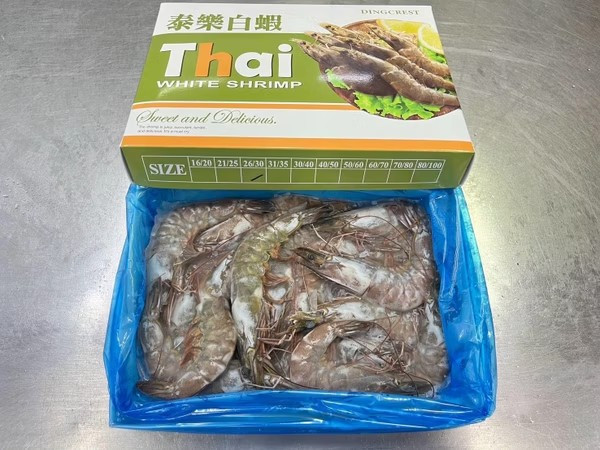 泰樂白蝦 