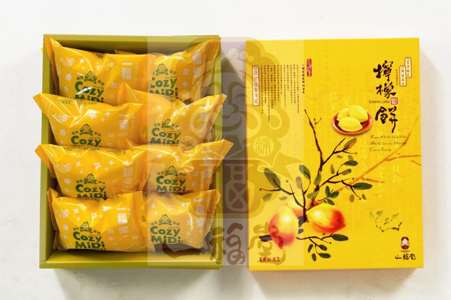 一福堂 檸檬餅8入 
