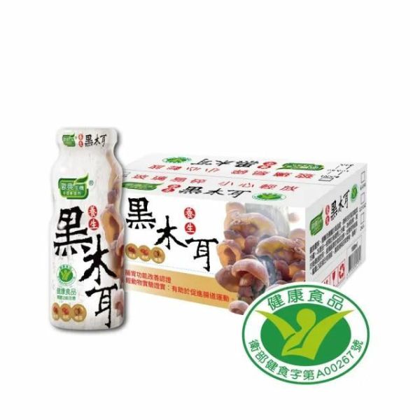 歐典生機 養生黑木耳180ml 